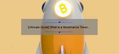 Understanding Governance Tokens with